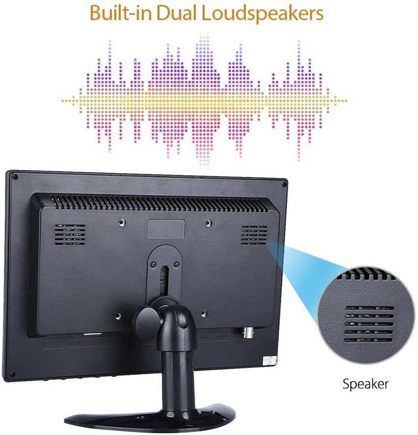 Eyoyo 10 inch Monitor HDMI LCD Monitor 1920x1200 16:10 IPS Screen ...